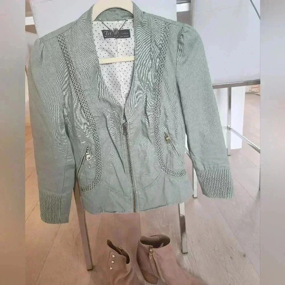 Zara green jacket - Picture 2 of 8